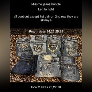 MissMe Denim Jeans Collection